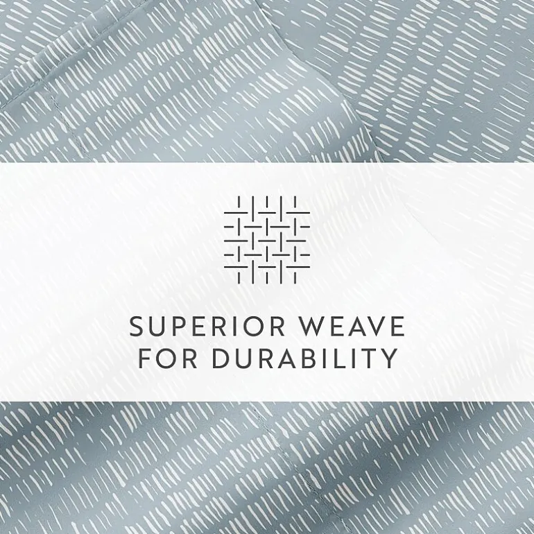 Casual Comfort Dashed Lines Patterned Sheet Set