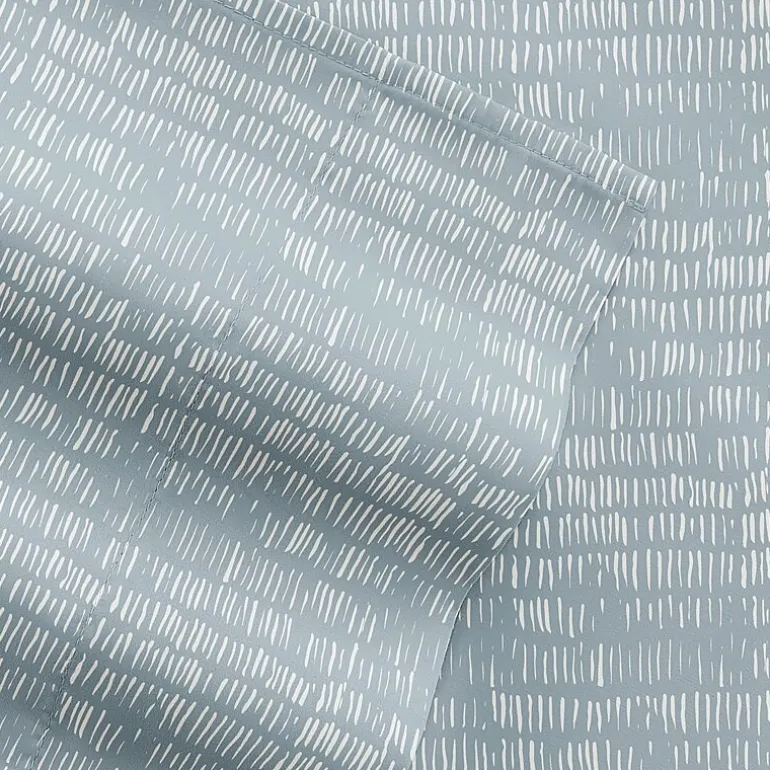 Casual Comfort Dashed Lines Patterned Sheet Set