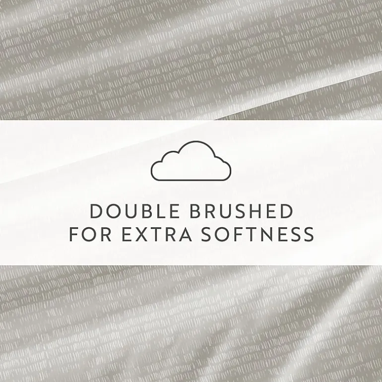 Casual Comfort Dashed Lines Patterned Sheet Set