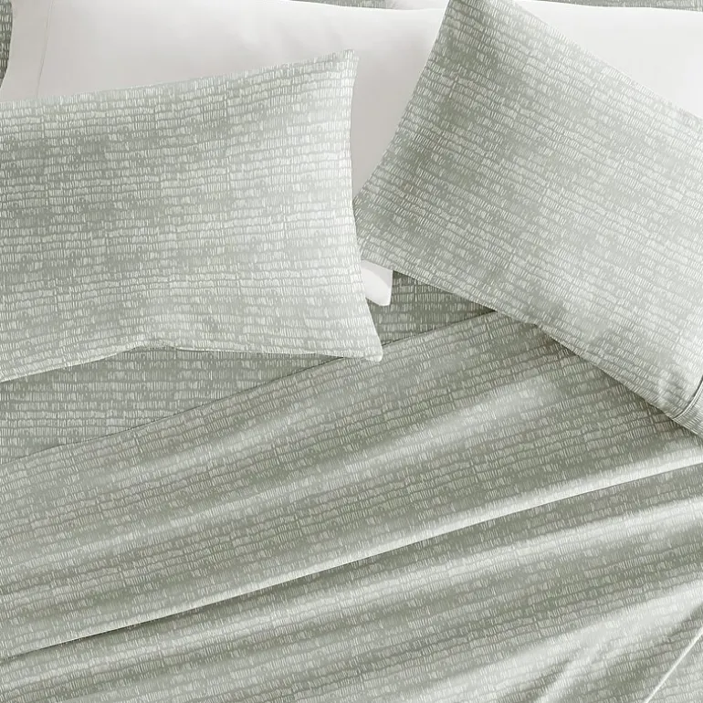 Casual Comfort Dashed Lines Patterned Sheet Set