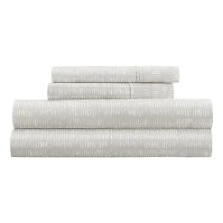 Casual Comfort Dashed Lines Patterned Sheet Set