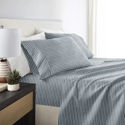 Casual Comfort Distressed Awning Patterned Sheet Set
