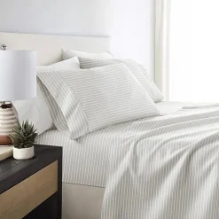 Casual Comfort Distressed Awning Patterned Sheet Set