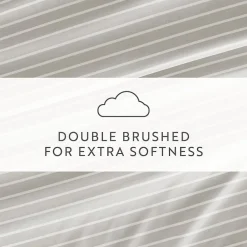 Casual Comfort Distressed Awning Patterned Sheet Set