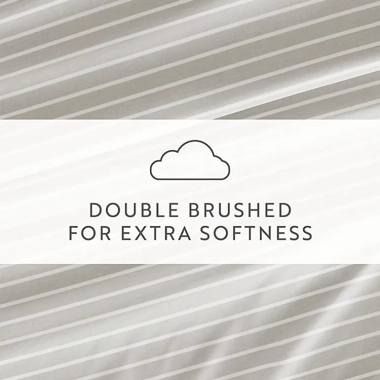 Casual Comfort Distressed Awning Patterned Sheet Set