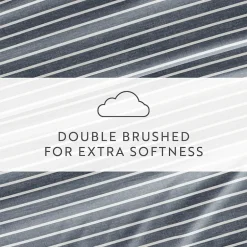 Casual Comfort Distressed Awning Patterned Sheet Set