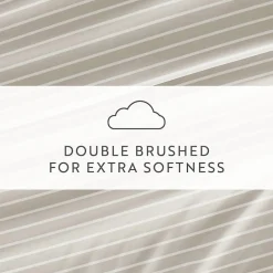 Casual Comfort Distressed Awning Patterned Sheet Set