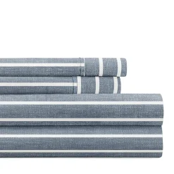 Casual Comfort Distressed Awning Patterned Sheet Set