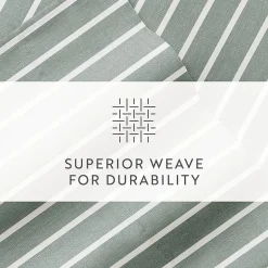 Casual Comfort Distressed Awning Patterned Sheet Set