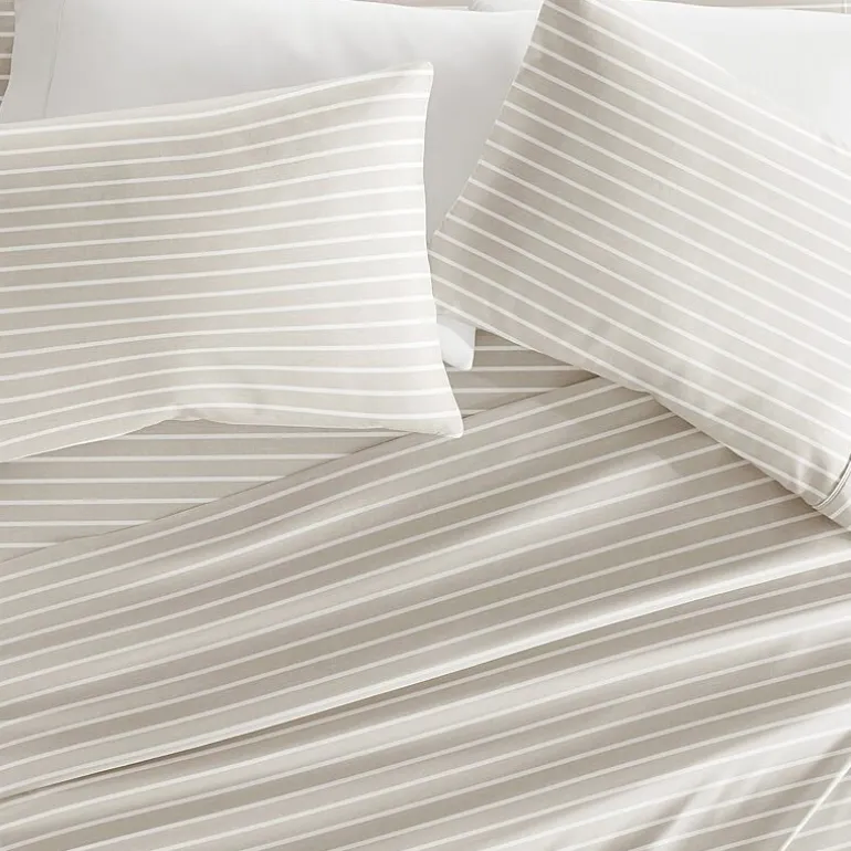 Casual Comfort Distressed Awning Patterned Sheet Set