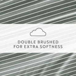 Casual Comfort Distressed Awning Patterned Sheet Set