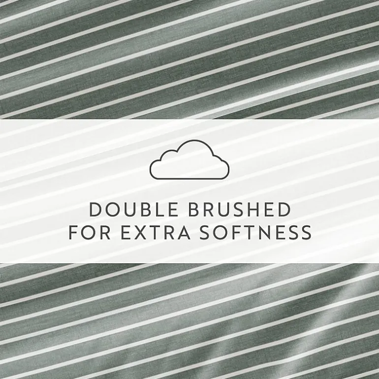 Casual Comfort Distressed Awning Patterned Sheet Set
