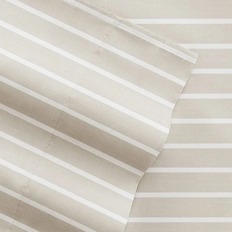 Casual Comfort Distressed Awning Patterned Sheet Set