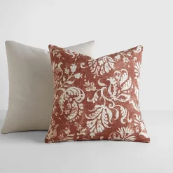 Casual Comfort Distressed Floral 2-pc. Square Throw Pillow Set