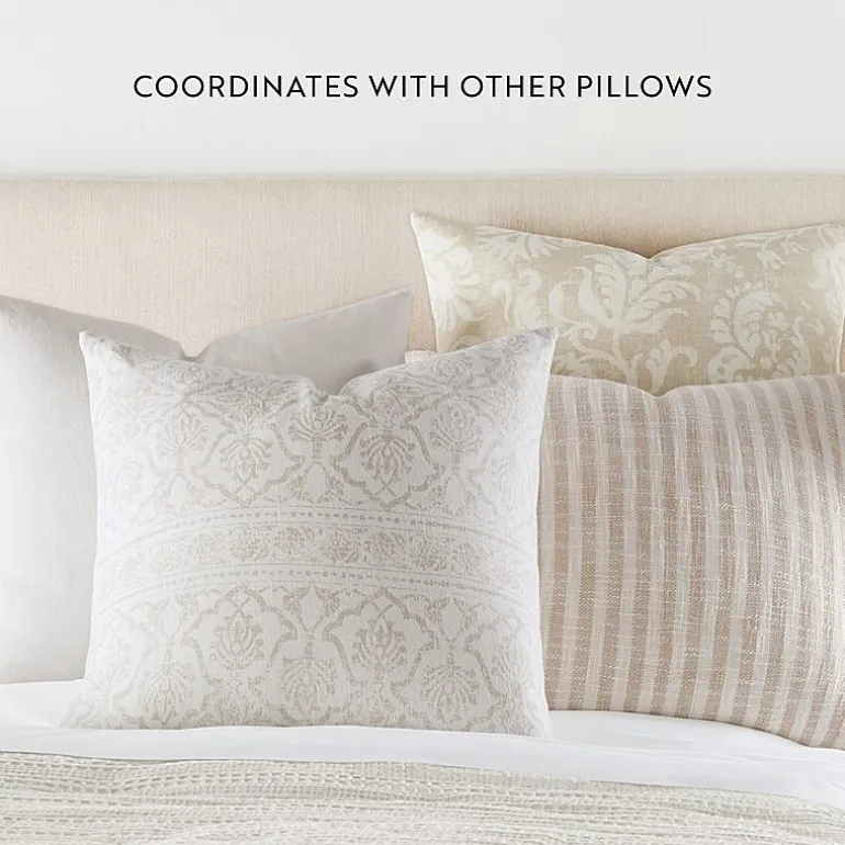 Casual Comfort Distressed Floral 2-pc. Square Throw Pillow Set