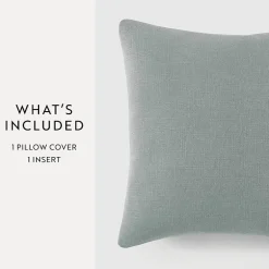 Casual Comfort Distressed Stonewash Cotton Decor Throw Pillow