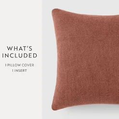 Casual Comfort Distressed Stonewash Cotton Decor Throw Pillow
