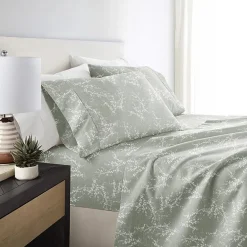 Casual Comfort Distressed Willow Patterned Sheet Set