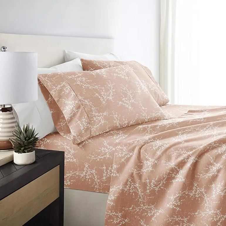 Casual Comfort Distressed Willow Patterned Sheet Set
