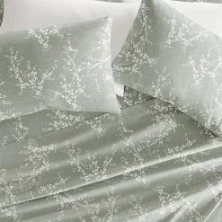 Casual Comfort Distressed Willow Patterned Sheet Set
