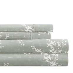 Casual Comfort Distressed Willow Patterned Sheet Set