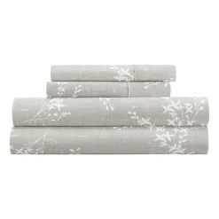 Casual Comfort Distressed Willow Patterned Sheet Set