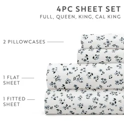 Casual Comfort Ditsy Floral Patterned Sheet Set