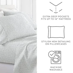 Casual Comfort Ditsy Floral Patterned Sheet Set