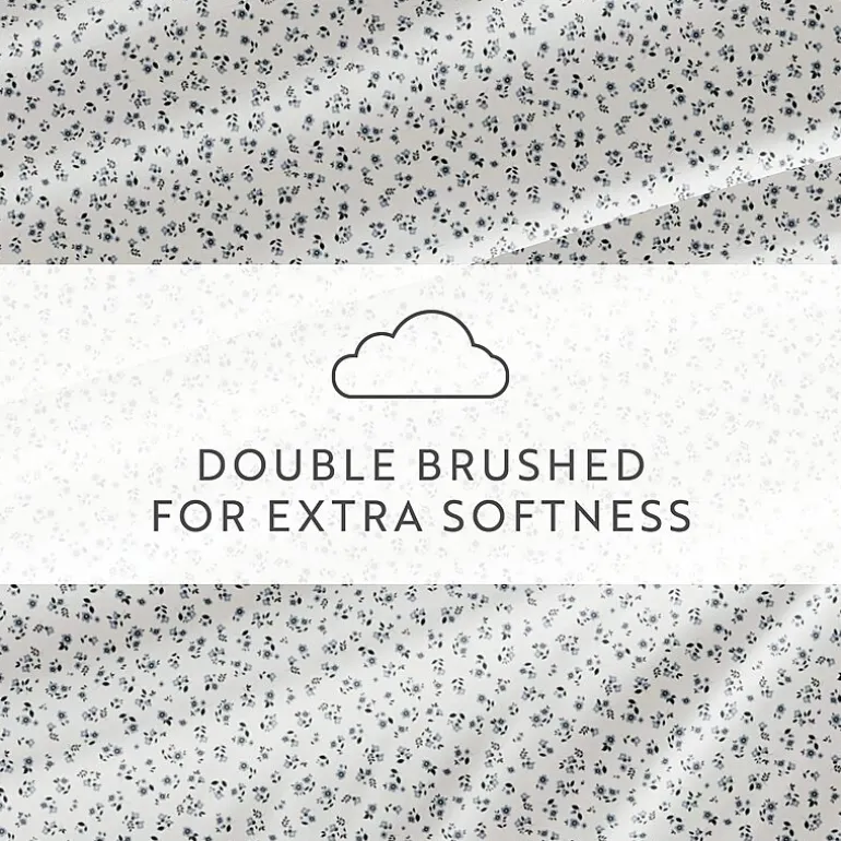 Casual Comfort Ditsy Floral Patterned Sheet Set