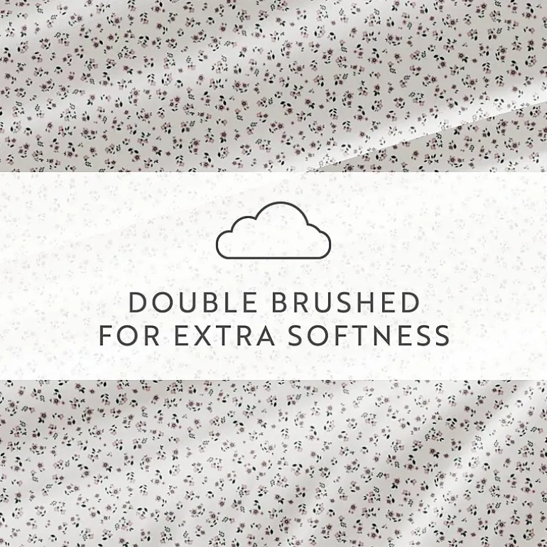 Casual Comfort Ditsy Floral Patterned Sheet Set