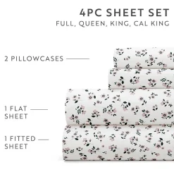 Casual Comfort Ditsy Floral Patterned Sheet Set
