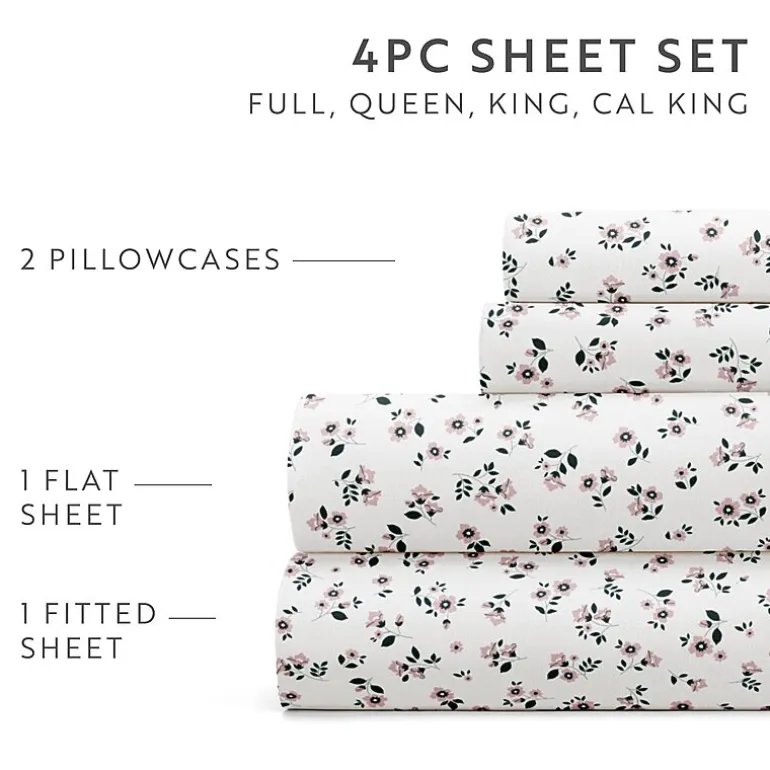 Casual Comfort Ditsy Floral Patterned Sheet Set