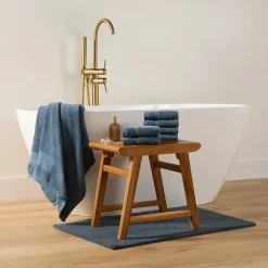 Casual Comfort Essential 6-Piece 100% Cotton Ultra Soft Washcloth Towel Set