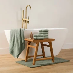Casual Comfort Essential 6-Piece 100% Cotton Ultra Soft Washcloth Towel Set