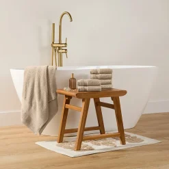 Casual Comfort Essential 6-Piece 100% Cotton Ultra Soft Washcloth Towel Set