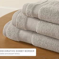 Casual Comfort Essential 6-Piece 100% Cotton Ultra Soft Washcloth Towel Set