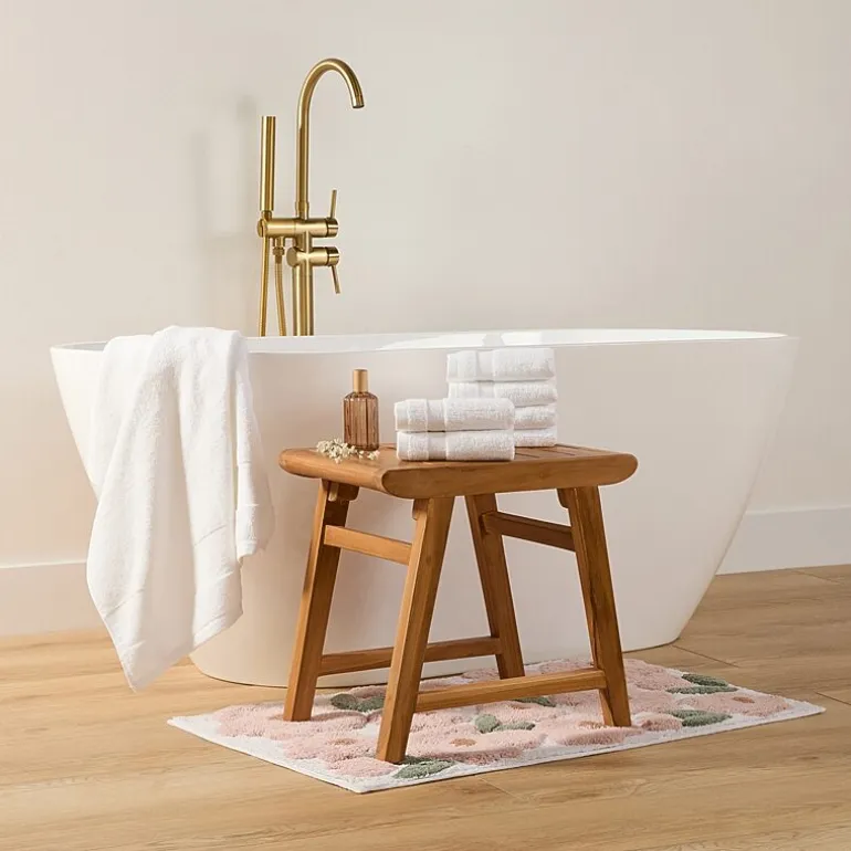 Casual Comfort Essential 6-Piece 100% Cotton Ultra Soft Washcloth Towel Set