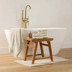 Casual Comfort Essential 6-Piece 100% Cotton Ultra Soft Washcloth Towel Set