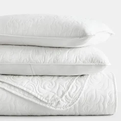 Casual Comfort Floral Stitch Quilt Set