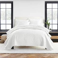 Casual Comfort Floral Stitch Quilt Set