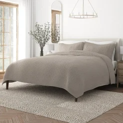 Casual Comfort Floral Stitch Quilt Set
