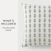 Casual Comfort Folk Leaves Cotton Square Throw Pillow