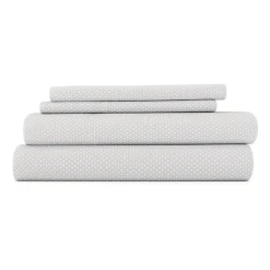 Casual Comfort Heart Pattern Deep Pocket Sheet Set