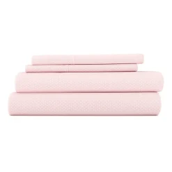 Casual Comfort Heart Pattern Deep Pocket Sheet Set