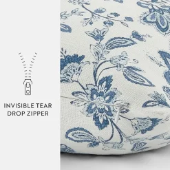Casual Comfort Jacobean Cotton Square Throw Pillow