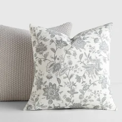 Casual Comfort Jacobean Floral 2-pc. Square Throw Pillow Set