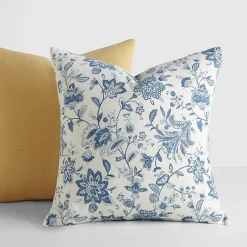 Casual Comfort Jacobean Floral 2-pc. Square Throw Pillow Set