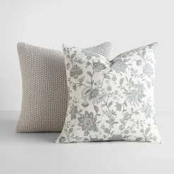 Casual Comfort Jacobean Floral 2-pc. Square Throw Pillow Set