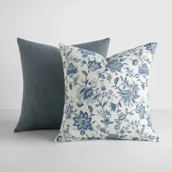 Casual Comfort Jacobean Floral 2-pc. Square Throw Pillow Set