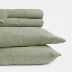 Casual Comfort Jersey Knit Deep Pocket Sheet Set
